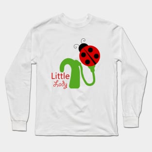 Cochlear Implant - Little Lady Design Long Sleeve T-Shirt